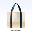STRAW & CANVAS MARKET TOTE