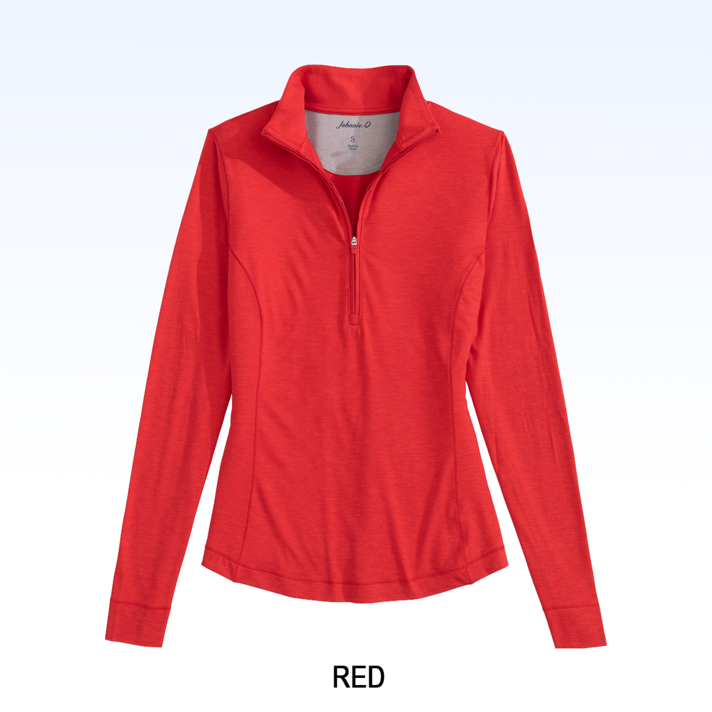 JOHNNIE-O SUSIE PERFORMANCE 1/4 ZIP PULLOVER