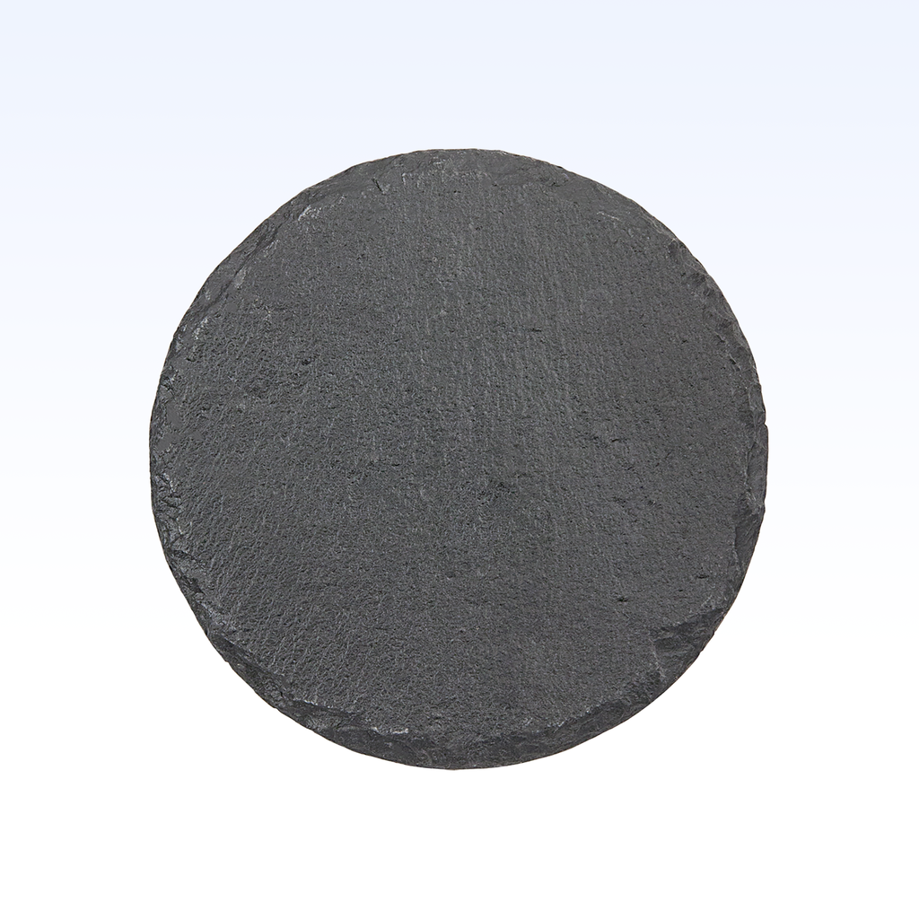 SET OF 4 SLATE COASTERS - 4"