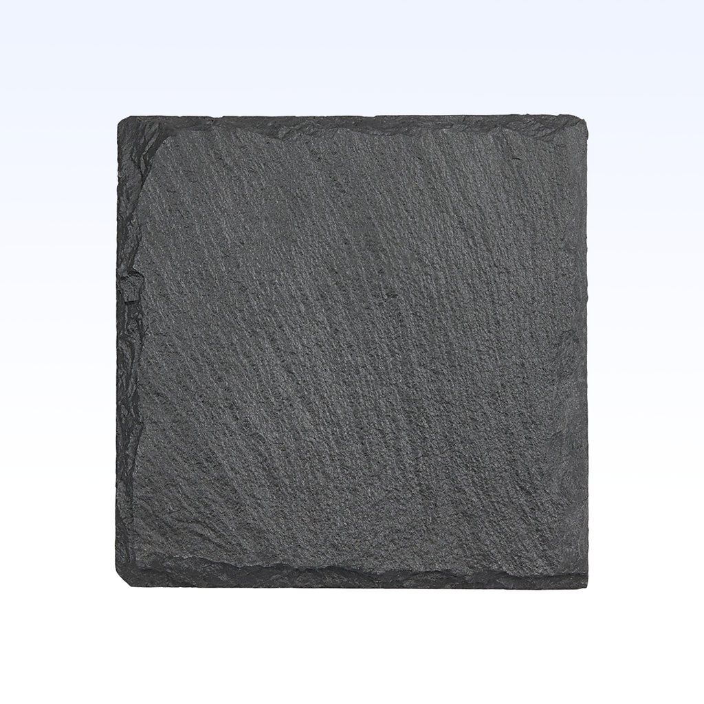 SET OF 4 SLATE COASTERS - 4"