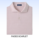PETER MILLAR ALBATROSS STRIPE COTTON-BLEND PIQUÉ POLO