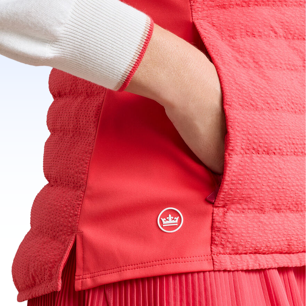 PETER MILLAR FUSE SEERSUCKER HYBRID VEST