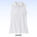 PETER MILLAR LADIES SPORT MESH SLEEVELESS BUTTON POLO