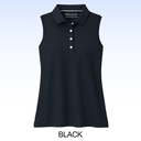 PETER MILLAR LADIES SPORT MESH SLEEVELESS BUTTON POLO