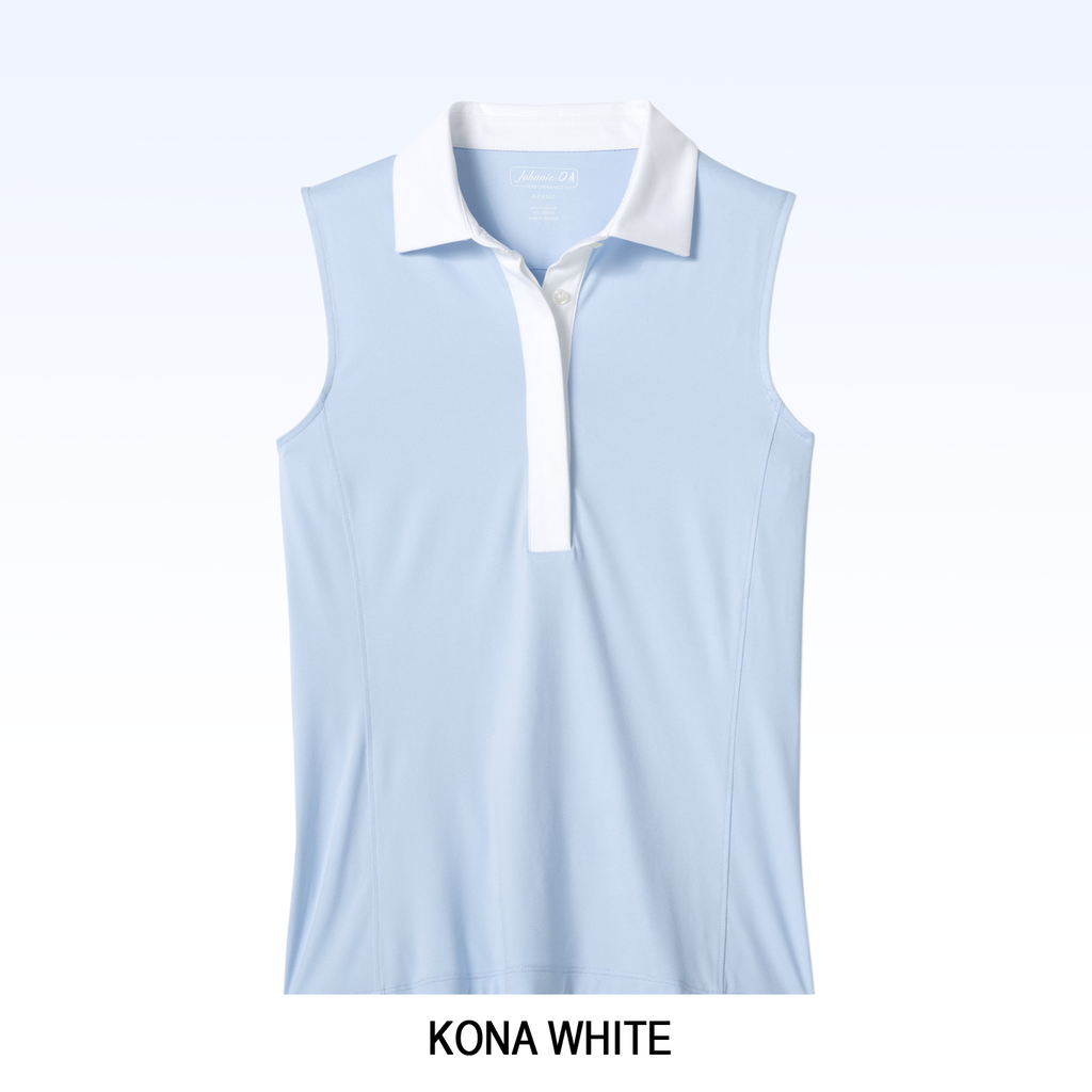 JOHNNIE-O KAYLEE PERFORMANCE SLEEVELESS POLO