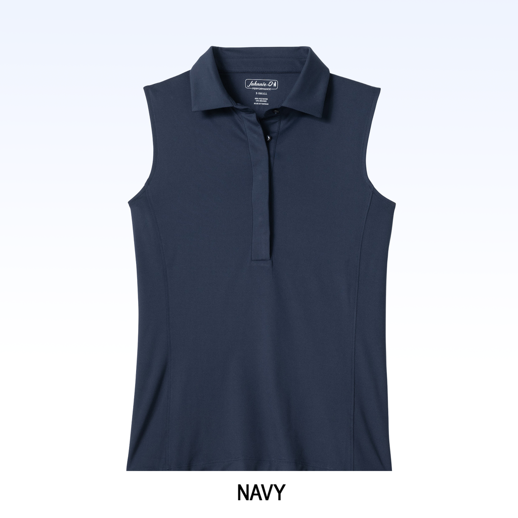 JOHNNIE-O KAYLEE PERFORMANCE SLEEVELESS POLO