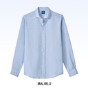 JOHNNIE-O LINEN BLEND BUTTON DOWN SHIRT - MCCARTHY SOLID