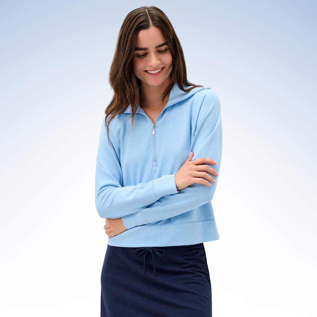 JOHNNIE-O - ELIZA PERFORMANCE 1/2 ZIP PULLOVER