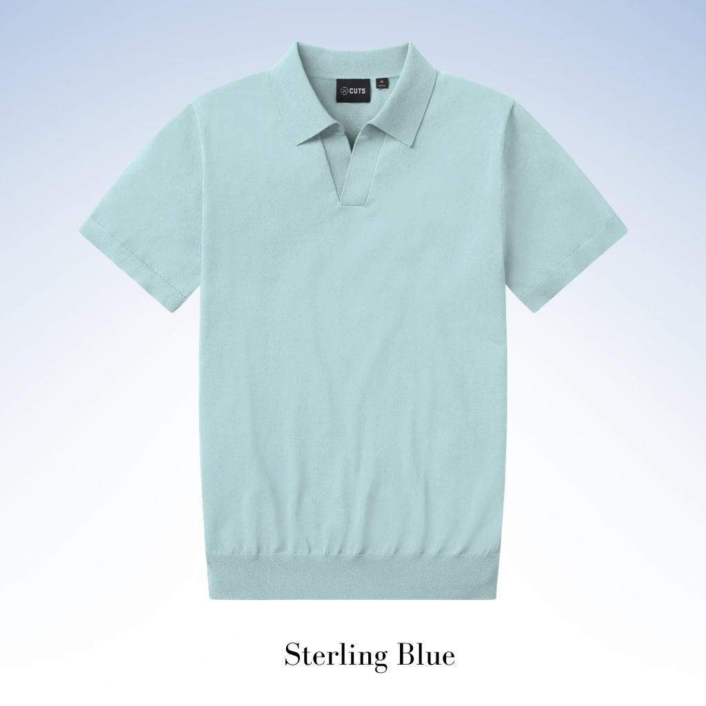 CUTS CLOTHING RIVIERA KNIT POLO