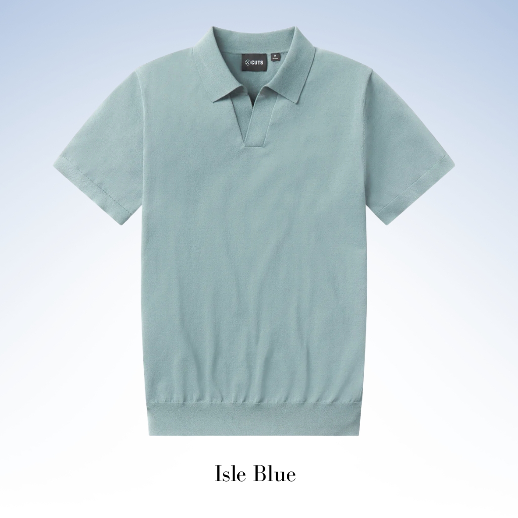CUTS CLOTHING RIVIERA KNIT POLO