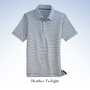 JOHNNIE-O PERFORMANCE JERSEY JR. POLO - LYNDONN STRIPE