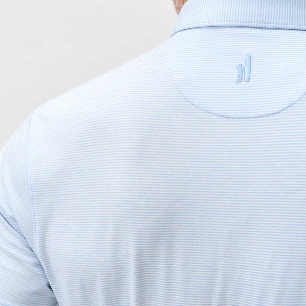 JOHNNIE-O PERFORMANCE JERSEY JR. POLO - LYNDONN STRIPE