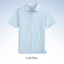 JOHNNIE-O PERFORMANCE JERSEY POLO - LYNDONN STRIPE