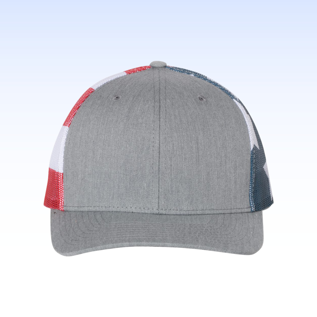 PRINTED MESH TRUCKER CAP