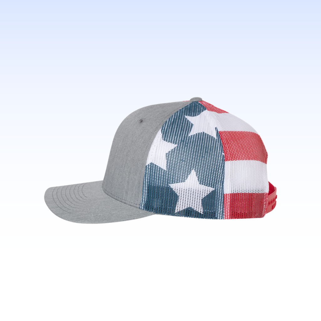 PRINTED MESH TRUCKER CAP