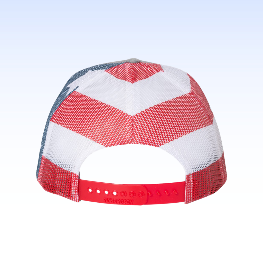 PRINTED MESH TRUCKER CAP