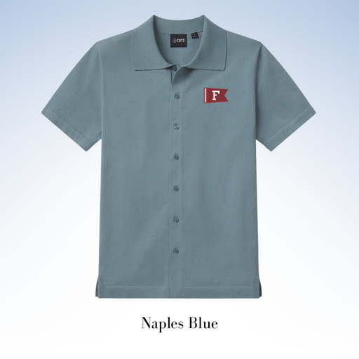CUTS CLOTHING RIVIERA KNIT BUTTON UP