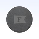 SET OF 4 SLATE COASTERS - 4"