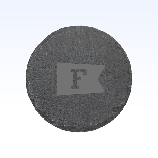 SET OF 4 SLATE COASTERS - 4"